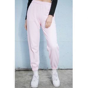 Brandy Melville, Rosa Sweatpants, Baby Pink, S/M